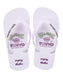 BILLABONG キッズ DESTINATION THONGS ビーチサンダル 【2026年春夏モデル】 WHT / 22CM