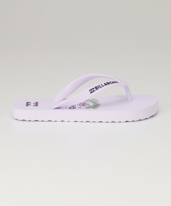 BILLABONG キッズ DESTINATION THONGS ビーチサンダル 【2026年春夏モデル】 WHT / 22CM