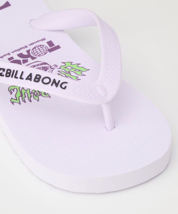 BILLABONG キッズ DESTINATION THONGS ビーチサンダル 【2026年春夏モデル】 WHT / 22CM