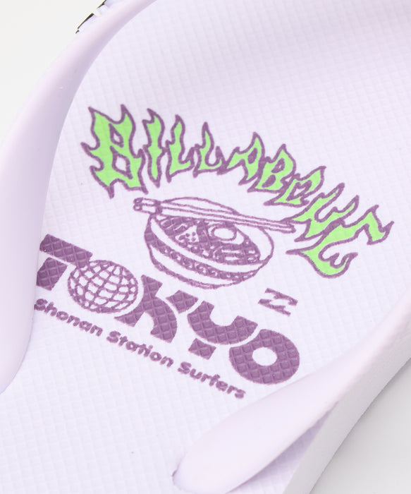 BILLABONG キッズ DESTINATION THONGS ビーチサンダル 【2026年春夏モデル】 WHT / 22CM