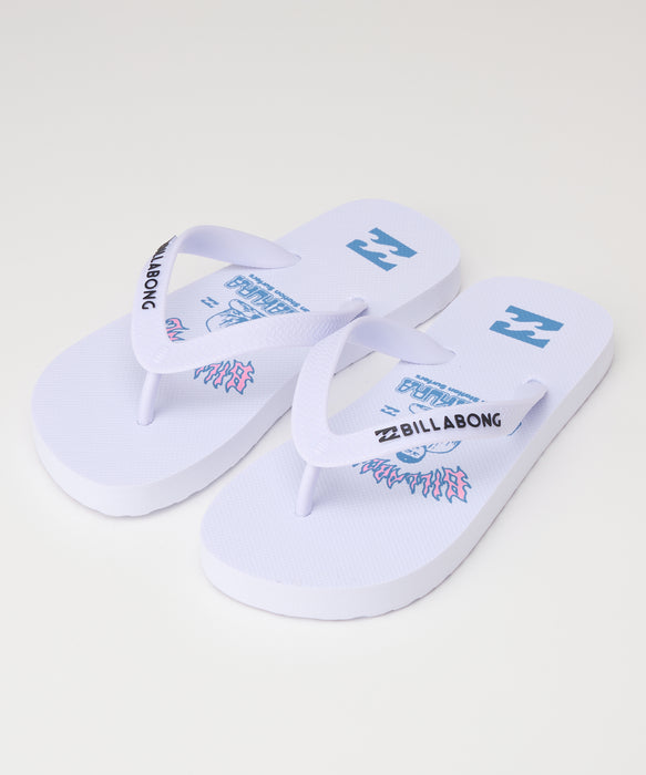BILLABONG キッズ DESTINATION THONGS ビーチサンダル 【2026年春夏モデル】 WKM / 22CM