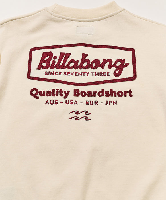 BILLABONG キッズ ROAD SIGN トレーナー 【2026年秋冬モデル】 CRM / 160