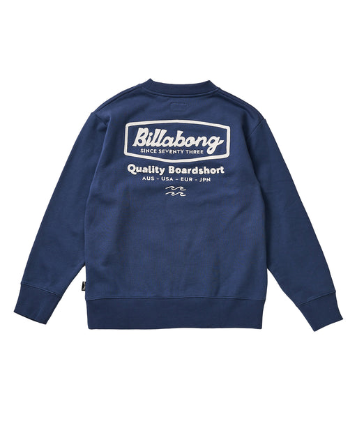 BILLABONG キッズ ROAD SIGN トレーナー 【2026年秋冬モデル】 DKD / 160