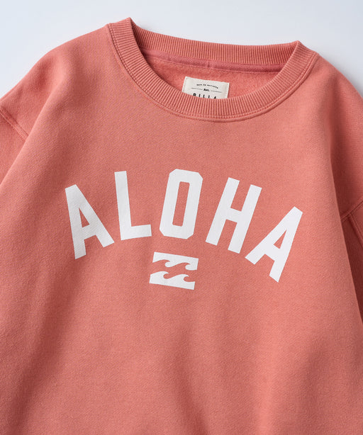 BILLABONG キッズ GIRLS MONO ALOHA KENDAL CREW  トレーナー 【2026年秋冬モデル】 TRC1 / 150