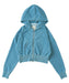 BILLABONG キッズ GIRLS LOOSE CROPPED WASHED ZIP PARKA パーカー 【2026年秋冬モデル】 BLC / 150