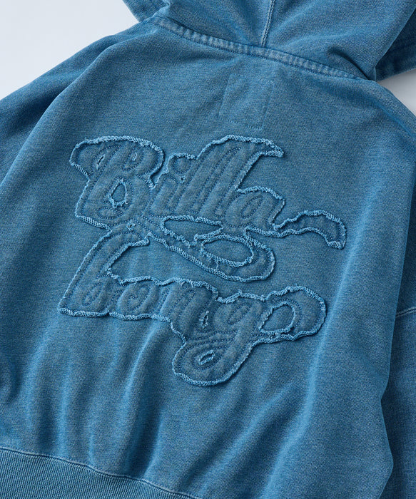 BILLABONG キッズ GIRLS LOOSE CROPPED WASHED ZIP PARKA パーカー 【2026年秋冬モデル】 BLC / 150