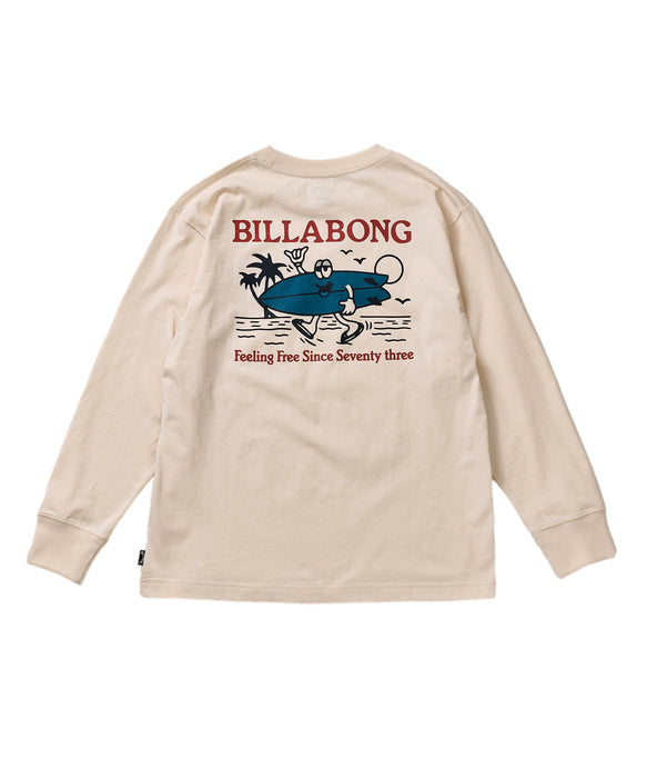 BILLABONG キッズ TWINNY ロンT 【2026年秋冬モデル】 CRM / 160