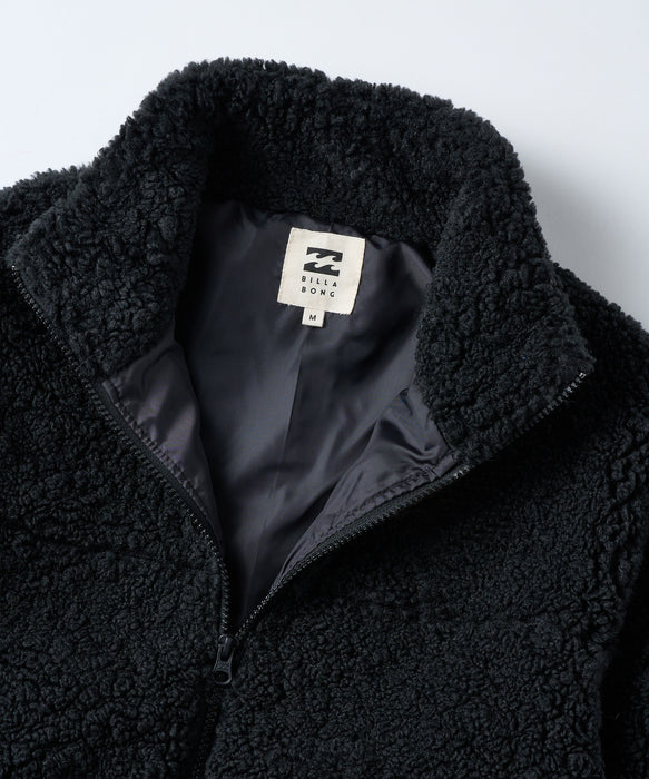 BILLABONG キッズ GIRLS FUR BOA STAND JACKET ジャケット 【2026年秋冬モデル】 BLK / 150