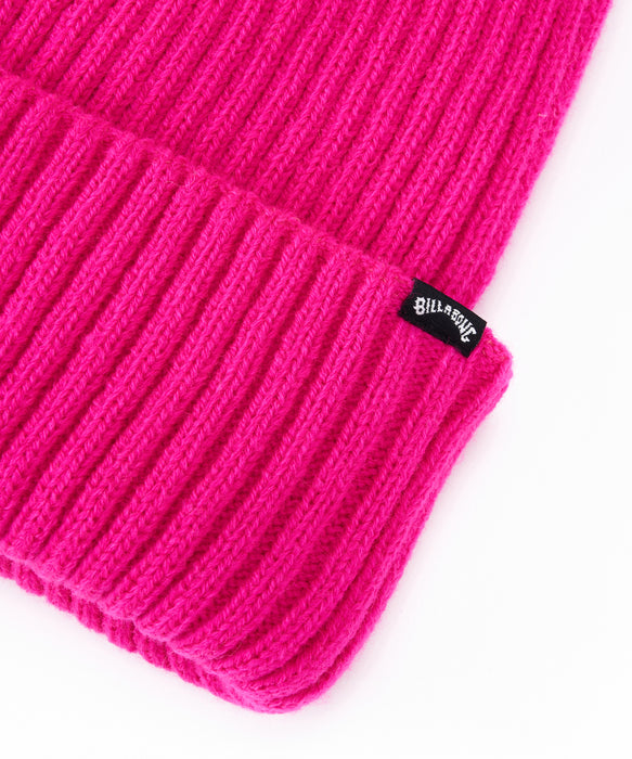 BILLABONG キッズ KIDS DOUBLE VOLUME BEANIE ビーニー 【2026年秋冬モデル】 PNK / F