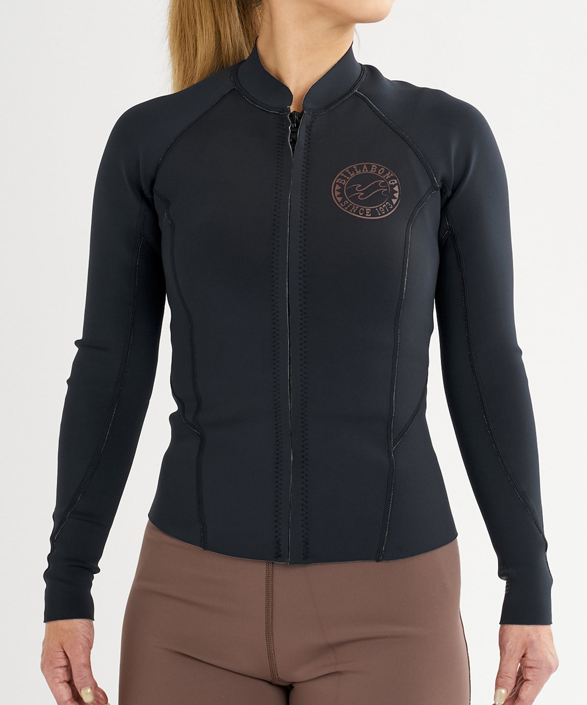 BILLABONG ウィメンズ FRONT ZIP PEEKY JACK ロングタッパー 【2026年
