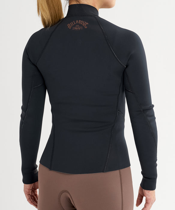 BILLABONG ウィメンズ FRONT ZIP PEEKY JACK ロングタッパー 【2026年春夏モデル】