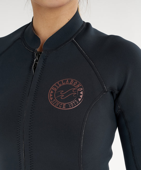 BILLABONG ウィメンズ FRONT ZIP PEEKY JACK ロングタッパー 【2026年春夏モデル】