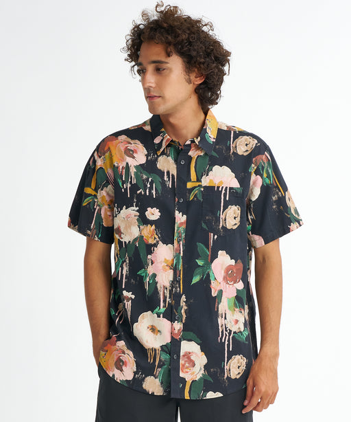 BILLABONG メンズ SUNDAYS SS 半袖シャツ 【2026年夏モデル】 BLK / L