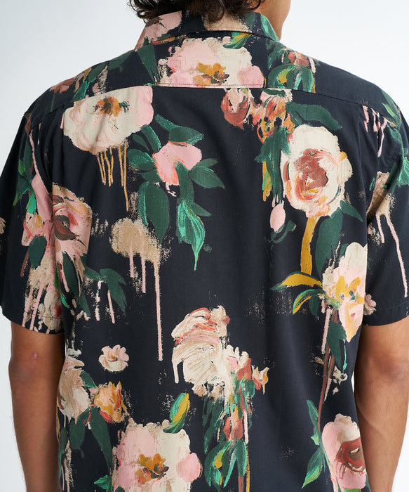BILLABONG メンズ SUNDAYS SS 半袖シャツ 【2026年夏モデル】 BLK / L