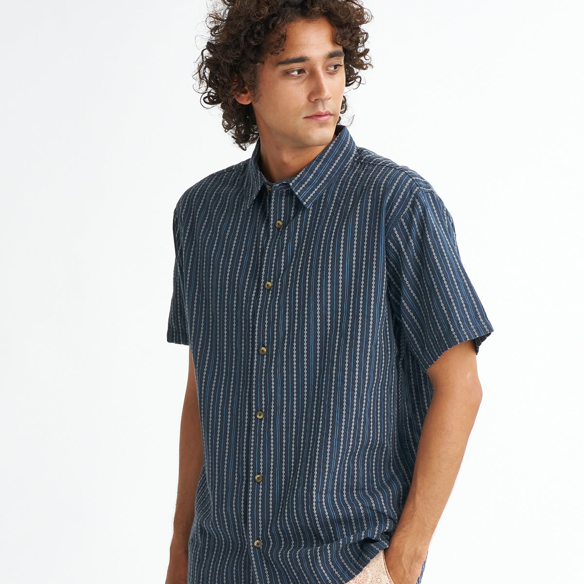 OUTLET】BILLABONG メンズ Garage Sandon Jacquard 半袖シャツ 【2026