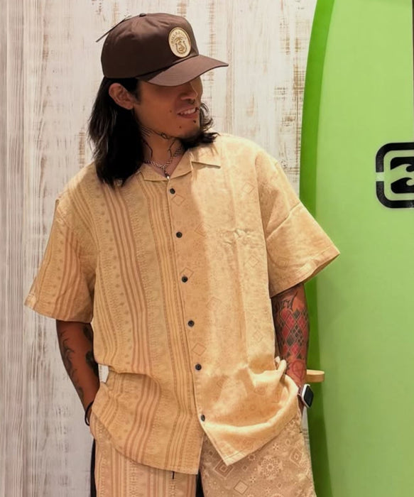 【SALE】BILLABONG メンズ Garage Nashua Jacquard 半袖シャツ 【2026年夏モデル】