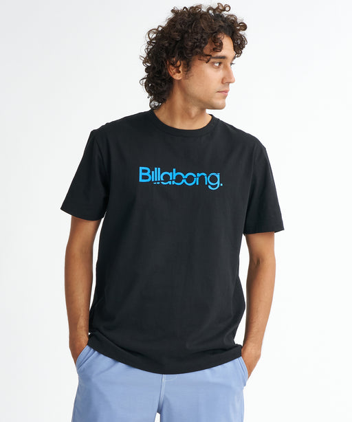 BILLABONG メンズ SLICE LOGO Tシャツ 【2026年夏モデル】 BLK / XL