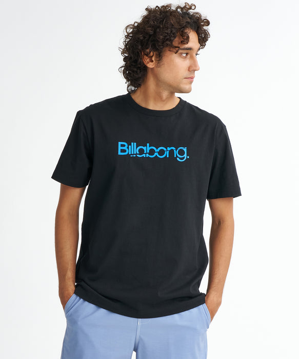 BILLABONG メンズ SLICE LOGO Tシャツ 【2026年夏モデル】 BLK / XL