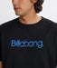 BILLABONG メンズ SLICE LOGO Tシャツ 【2026年夏モデル】 BLK / XL
