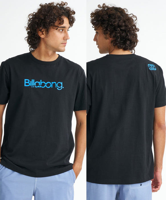 BILLABONG メンズ 【REGULAR FIT】 【USAコットン】SLICE LOGO Tシャツ 【2026年夏モデル】