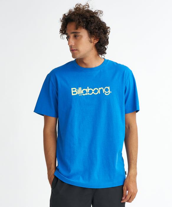 BILLABONG メンズ SLICE LOGO Tシャツ 【2026年夏モデル】 BREW / XL