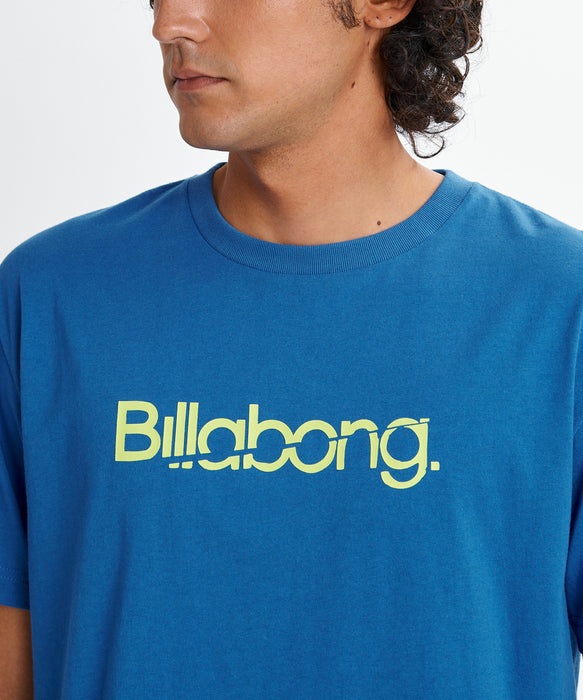 BILLABONG メンズ SLICE LOGO Tシャツ 【2026年夏モデル】 BREW / XL