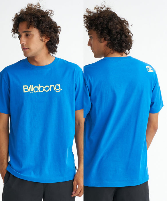 BILLABONG メンズ 【REGULAR FIT】 【USAコットン】SLICE LOGO Tシャツ 【2026年夏モデル】