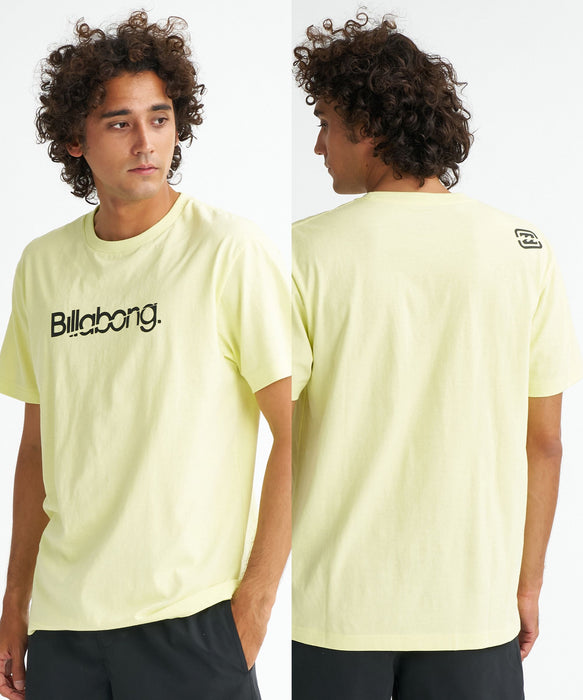 BILLABONG メンズ 【REGULAR FIT】 【USAコットン】SLICE LOGO Tシャツ 【2026年夏モデル】