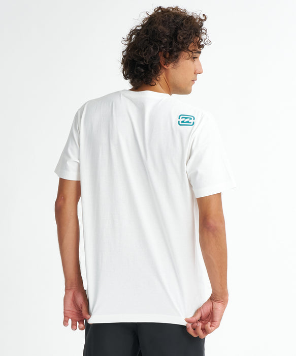 BILLABONG メンズ SLICE LOGO Tシャツ 【2026年夏モデル】 OFF / XL