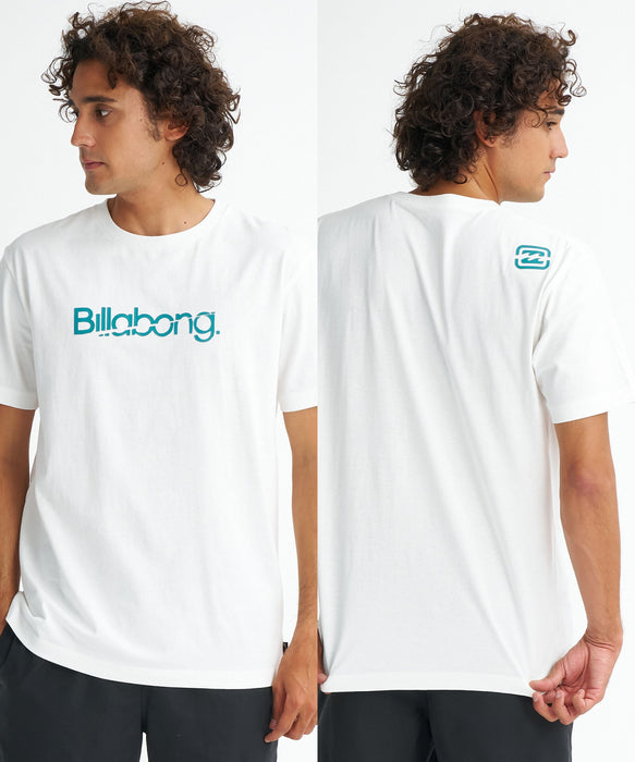 BILLABONG メンズ 【REGULAR FIT】 【USAコットン】SLICE LOGO Tシャツ 【2026年夏モデル】