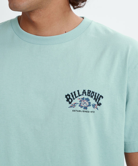 BILLABONG メンズ THEME ARCH Tシャツ 【2026年夏モデル】 ETH / L