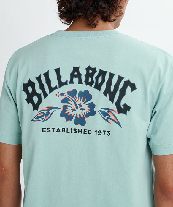 BILLABONG メンズ THEME ARCH Tシャツ 【2026年夏モデル】 ETH / L