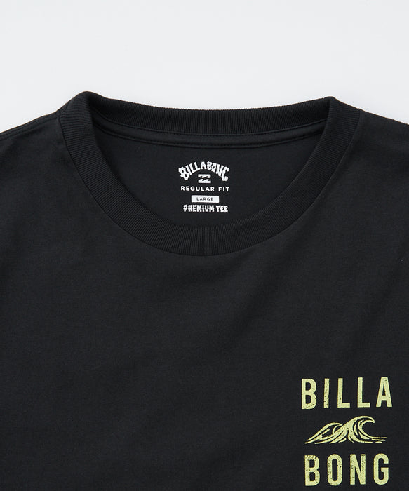 BILLABONG メンズ CLEAN WAVE Tシャツ 【2026年夏モデル】 BLK / XL