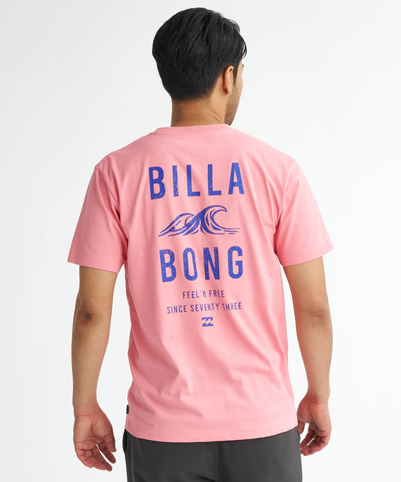 BILLABONG メンズ CLEAN WAVE Tシャツ 【2026年夏モデル】 FLA / XL