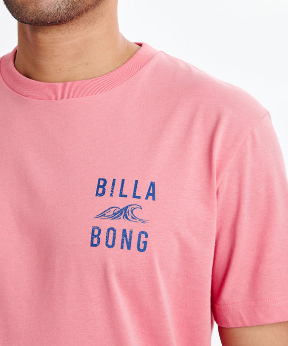 BILLABONG メンズ CLEAN WAVE Tシャツ 【2026年夏モデル】 FLA / XL