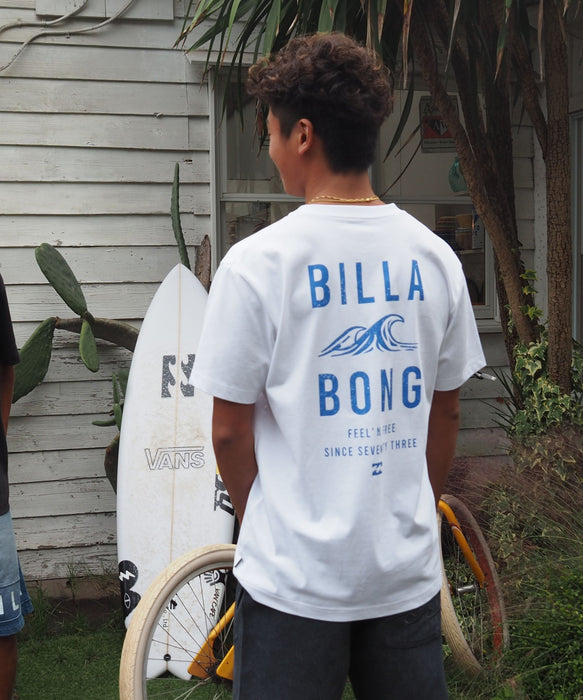 BILLABONG メンズ 【DRY TOUCH】【REGULAR FIT】CLEAN WAVE Tシャツ 【2026年夏モデル】