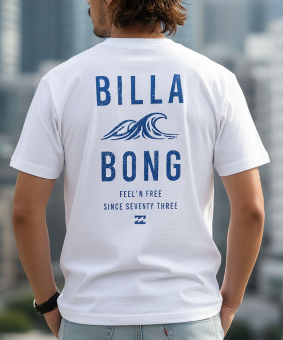 BILLABONG メンズ 【DRY TOUCH】【REGULAR FIT】CLEAN WAVE Tシャツ 【2026年夏モデル】
