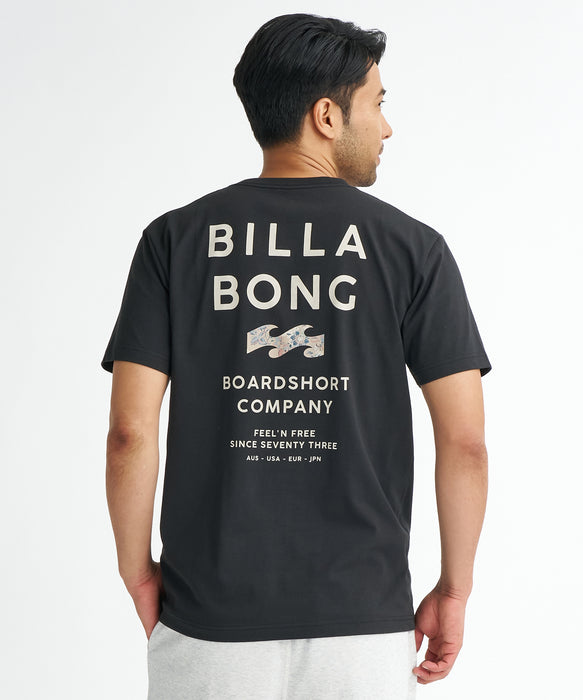 BILLABONG メンズ SUN SCREEN Tシャツ 【2026年夏モデル】 BLK / XL