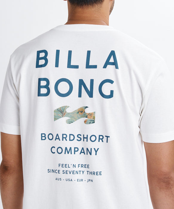 BILLABONG メンズ SUN SCREEN Tシャツ 【2026年夏モデル】 OFF / XL