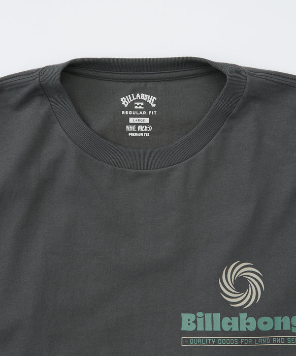 BILLABONG メンズ SINGLE FIN Tシャツ 【2026年夏モデル】 GMT / XL