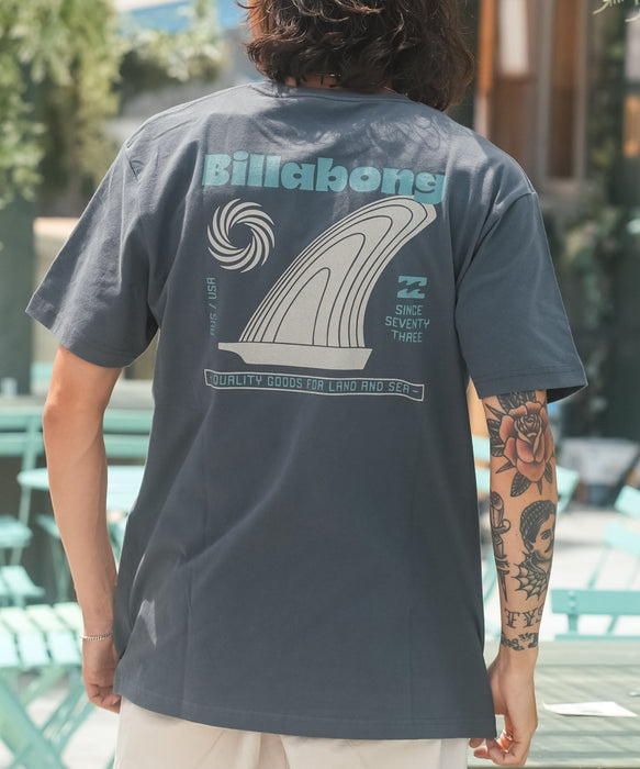 BILLABONG メンズ 【REGULAR FIT】【USAコットン】 SINGLE FIN Tシャツ 【2026年夏モデル】