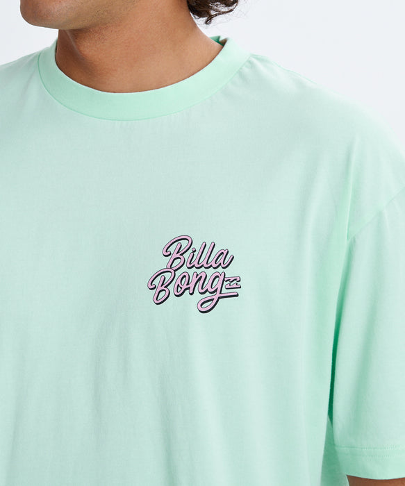 BILLABONG メンズ BB NEON Tシャツ 【2026年夏モデル】 BAY / XL