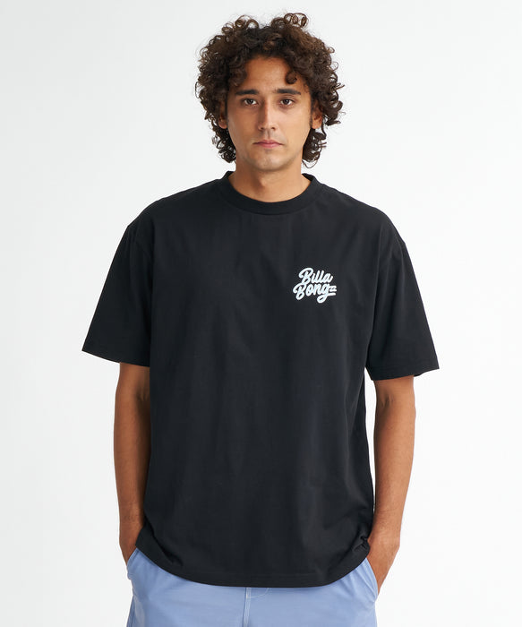 BILLABONG メンズ BB NEON Tシャツ 【2026年夏モデル】 BLK / XL