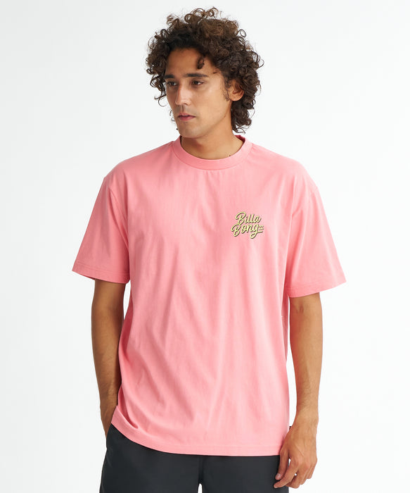 BILLABONG メンズ BB NEON Tシャツ 【2026年夏モデル】 FLA / XL