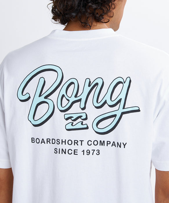 BILLABONG メンズ BB NEON Tシャツ 【2026年夏モデル】 WHT / XL