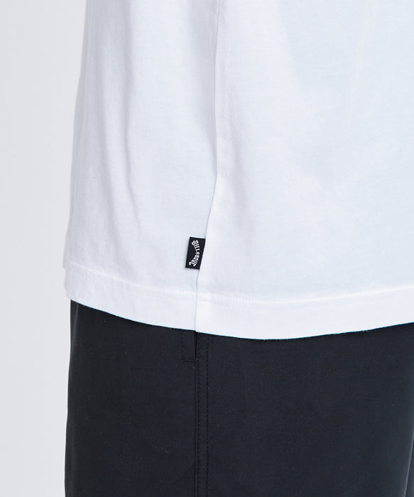 BILLABONG メンズ BB NEON Tシャツ 【2026年夏モデル】 WHT / XL