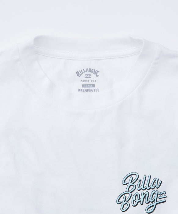 BILLABONG メンズ BB NEON Tシャツ 【2026年夏モデル】 WHT / XL