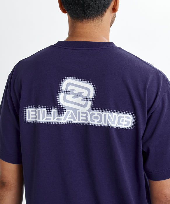 BILLABONG メンズ 3D WAVE Tシャツ 【2026年夏モデル】 DPL / XL