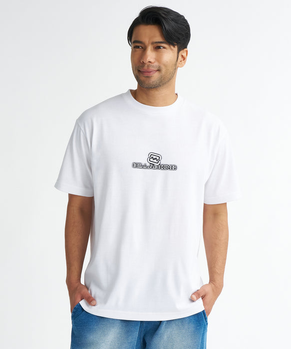 BILLABONG メンズ 3D WAVE Tシャツ 【2026年夏モデル】 WHT / XL
