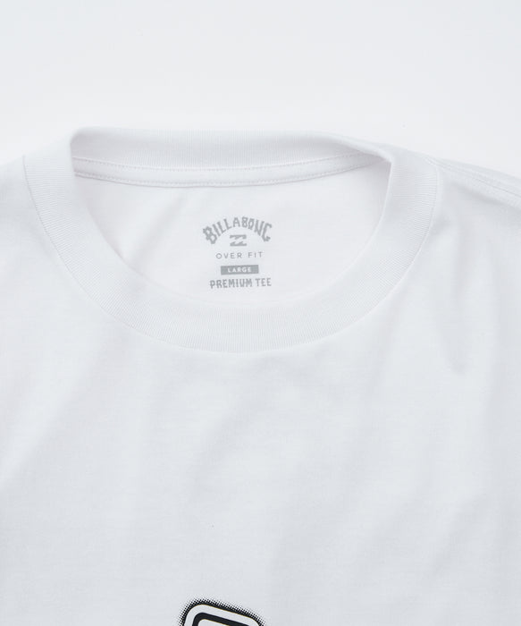 BILLABONG メンズ 3D WAVE Tシャツ 【2026年夏モデル】 WHT / XL